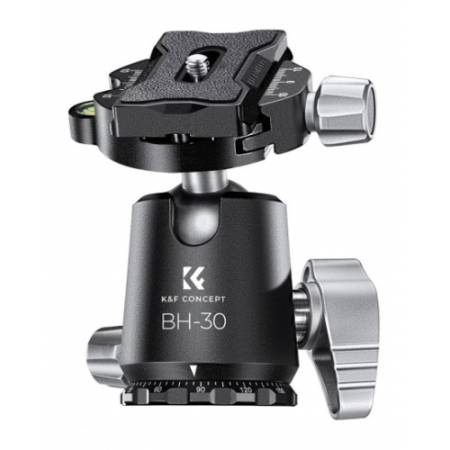 K&F Concept KF4528 - zestaw foto, statyw X254C4 Carbon + głowica kulowa BH-30